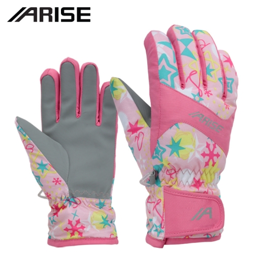 어라이즈 AWGJ307PK 주니어용 스키/보드 오지장갑