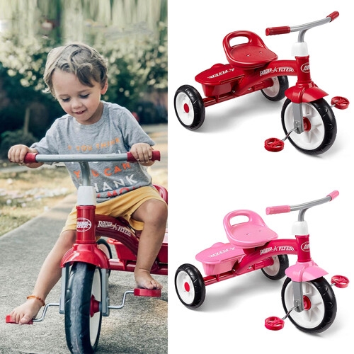 유아용 트라이크 세발자전거 레드