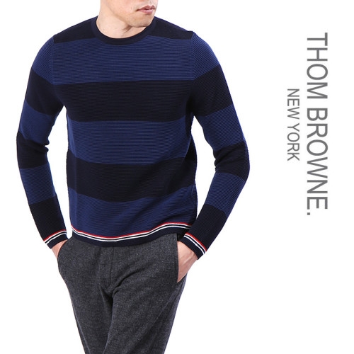 톰브라운 스티치 스트라이프 티셔츠_MKA012A 987