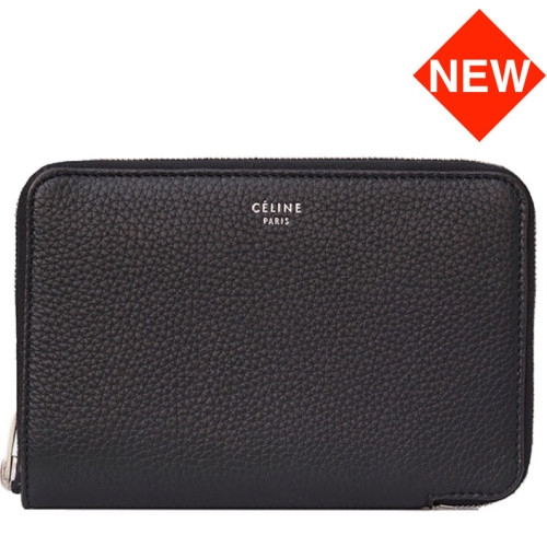 셀린느 여성 지퍼 중지갑_104393AFE