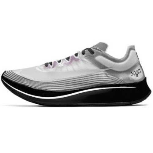 나이키 Nike NikeLab Zoom Fly NYC New York City Marathon Black White Size 7 ..