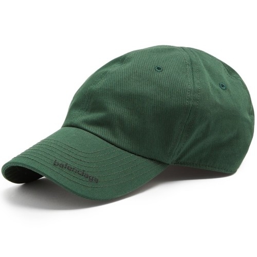 발렌시아가 BALENCIAGA   BB 로고 자수 코튼 캡 모자