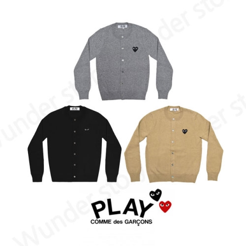 꼼데가르송 블랙와펜 가디건