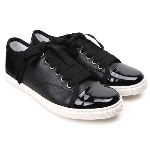 랑방 리본 레더 스니커즈_FW SKBSL1 RINA H14 M1