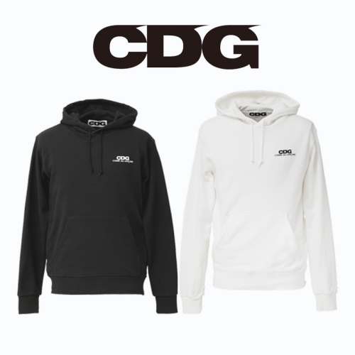 꼼데가르송 HOODED SWEATSHIRT SMALL LOGO SZ-T030