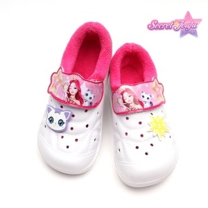 시크릿쥬쥬 겨울 내피 방한 털 실내화 유아 아동 어린이 유치원