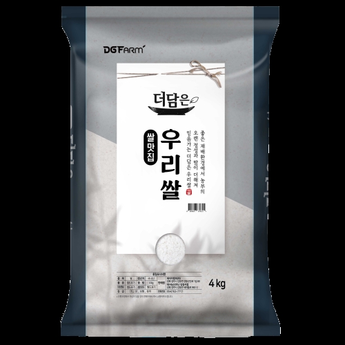 대구농산 2022 더담은 우리쌀 4kg [1개] - 에누리 가격비교