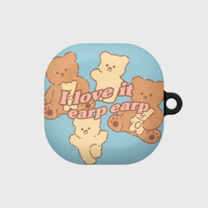 어프어프  I love it nini-sky blue 갤럭시 버즈 프로/라이브 케이스