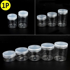 납작 플라스틱 보관용기 4.8cm-100ml