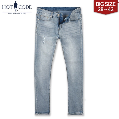 핫코드 28 40 남자 청바지 빅사이즈 스판 일자 옷 행사 HC2283