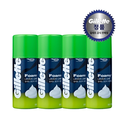 P&G 질레트 포오미 레몬 4개