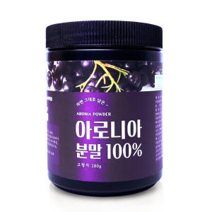 헬로우그린 헬로우 그린 국산 무농약 아로니아 분말 가루 280g 파우더