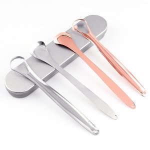 올리보  스테인리스 SUS304 혀클리너 실버