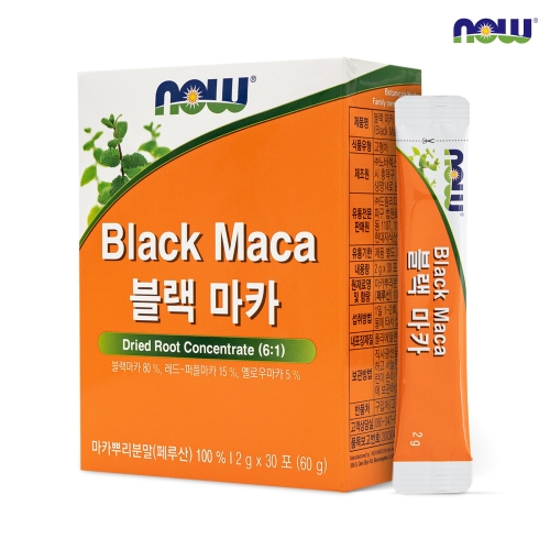 나우푸드 블랙마카 30포