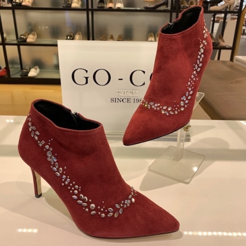 고세 GNA3962C 여성구두 부티앵클 세무보르도 9CM