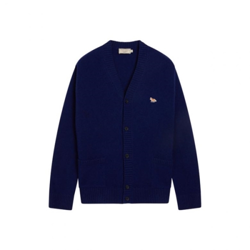 메종키츠네 폭스 패치 가디건_FM00504KT1014 DN