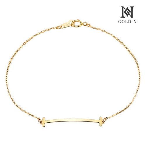 골드앤  18K 스마일티 팔찌 YG_ 1339317