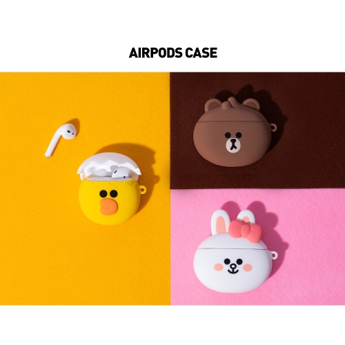 로이체  라인프렌즈 에어팟 프로 케이스 페이스타입