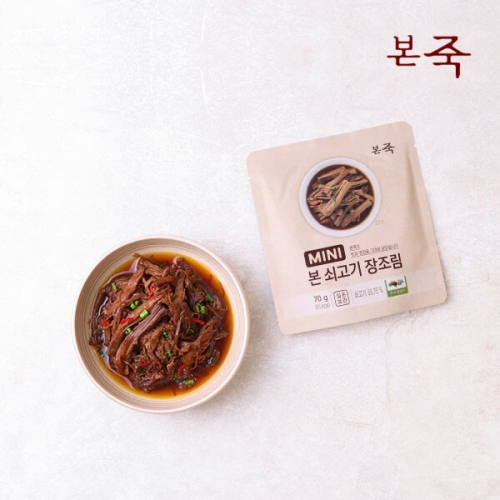 본아이에프  본죽 미니 버터 쇠고기 장조림 70g