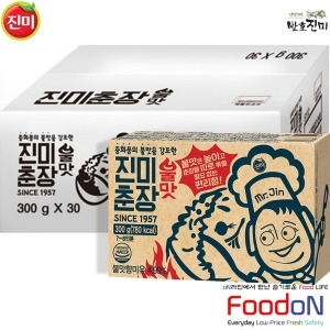 진미 불맛 춘장 300gx30EA 1박스