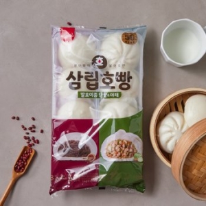 SPC삼립  삼립호빵 발효미종 단팥&야채 720g