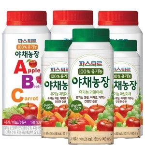 파스퇴르 야채농장190ml ABC주스15개+과일야채15개