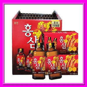 웅진 홍삼꿀D 드링크 선물세트 100ml 20병 케이스포장배송