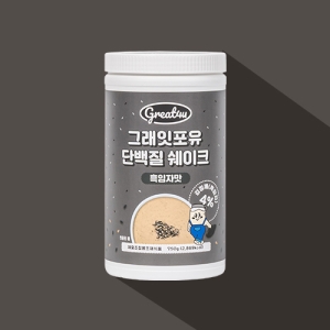 한국네츄럴팜 그래잇포유 단백질쉐이크 흑임자맛 750g[1개]