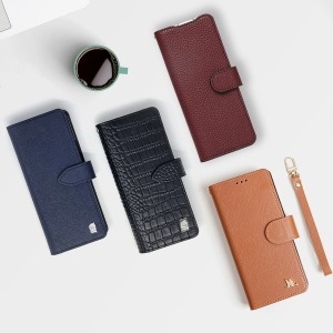 가투소 천연소가죽 갤럭시 Z폴드 2 3 오플 케이스