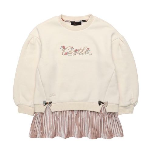 닥스키즈 리본장식롱맨투맨 DQW12TM70M_CR