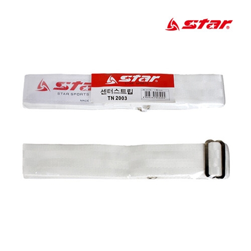 신신상사  테니스네트 센터 스트립 TN2003 화이트 폭 5.5 x 길이 170 cm