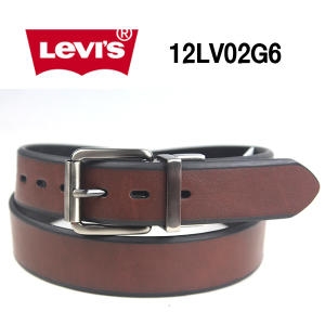 리바이스 벨트 12LV02G6 브라운_블랙  폭2.9cm 양면