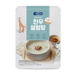 베베쿡 바르게 만든 한우된장국 200g