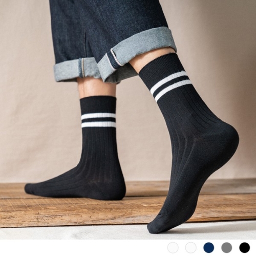 삭스팡 클린싹스  남성 2포인트 중목양말 10켤레