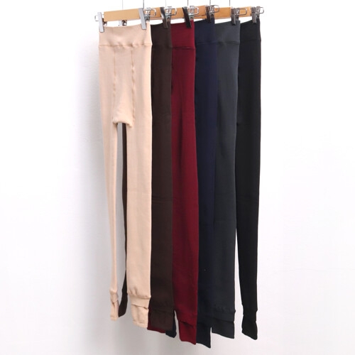 아이우먼 빅사이즈사랑해요 0466L010 윈크 밍크 털 레깅스 DK