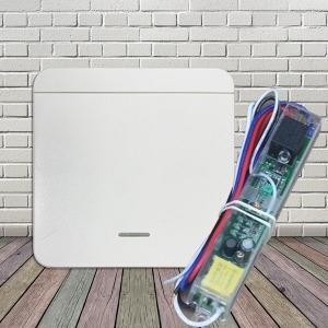 퍼스트LED  전등 리모컨 무선 스위치 1구-1개 + 수신기-1개