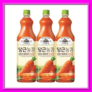 웅진 가야 당근농장 1.5L 6펫 쥬스골라담기