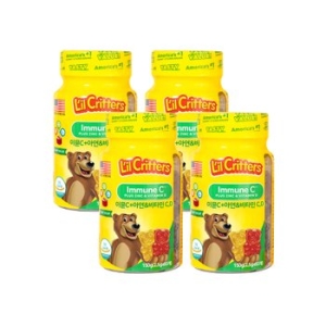 릴크리터스 꾸미바이트 이뮨 아연 비타민C,D 60구미