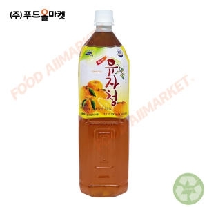 청솔 유자청 1.5L 원액 음료베이스 누구나좋아하는