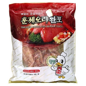 삼아아시아  훈제오리 완포 800g