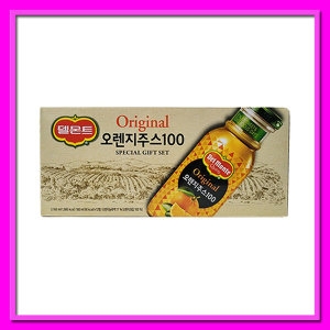 롯데칠성음료 델몬트 무가당 오렌지 꼬마병 180ml 12병 골라담기