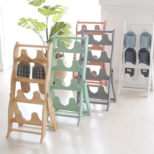 원목 실내화 꽂이 거치대
