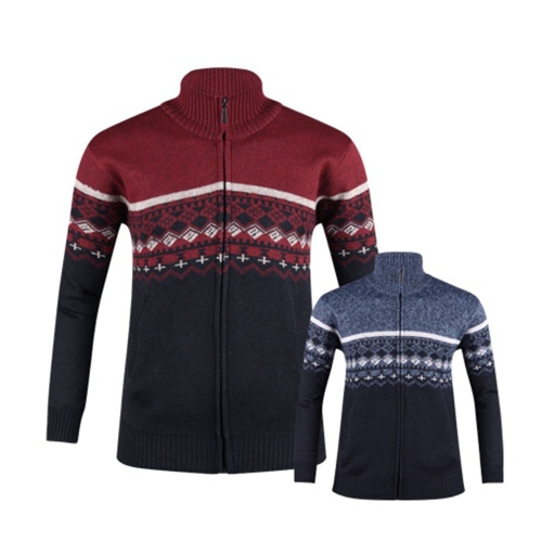 럭스골프 레드볼트 남성 풀집업기모 가디건 A804-RM20