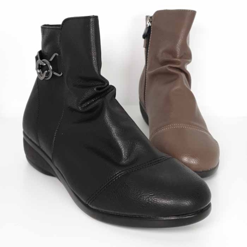 퀸메리즈  슈프레 여성부츠 국내생산 기모안감 QM191006