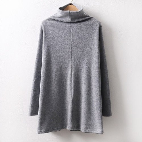 아이우먼 기모 훌 폴라 티 KD4209M010 빅사이즈 사이즈에서 자유로운 그녀~