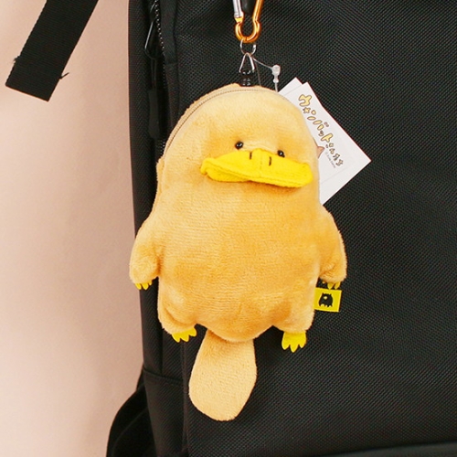 갓샵 오리너구리 가방 고리 인형 학생 키링 교통카드 캐릭터 동물 동전 지갑