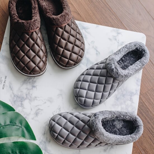맥스  뉴 퀼팅 보온 샌들 실내화 슬리퍼 털실내화 방한 털실