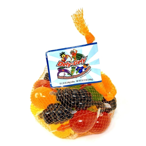 Dely-Gely Fruit Jelly 과일틱톡젤리 TikTok 1kg 25개