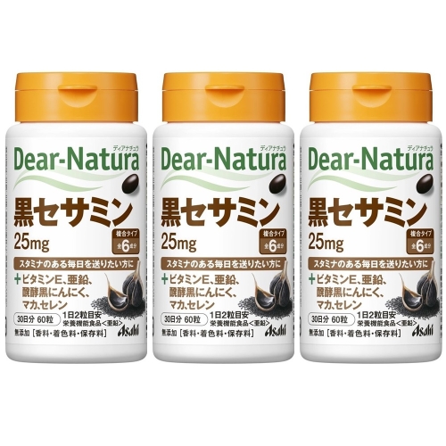 아사히 DEAR NATURA 마카 아연 비타민120개입 약 60일분