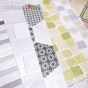 셀프도배 주방 싱크대 욕실 만능풀바른 타일벽지